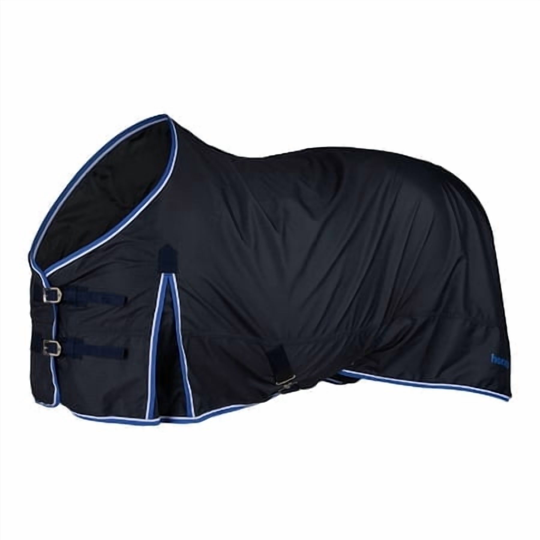 HORZE Drap pour Chevaux Léger Imperméable Glasgow (Sans Remplissage) - Bleu Foncé - 78 Po