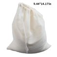 thumbnail image 1 of Reusable Cheese Cloth Bag Cheesecloth Filter Cold Brew Milk Cold Brew Straining Vegetable Stuffing Water Filtration Tea Coffee Strainer 24x36cm, 1 of 9