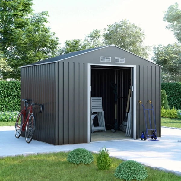 Relyard Remise de Jardin Extérieure en Métal 8x8