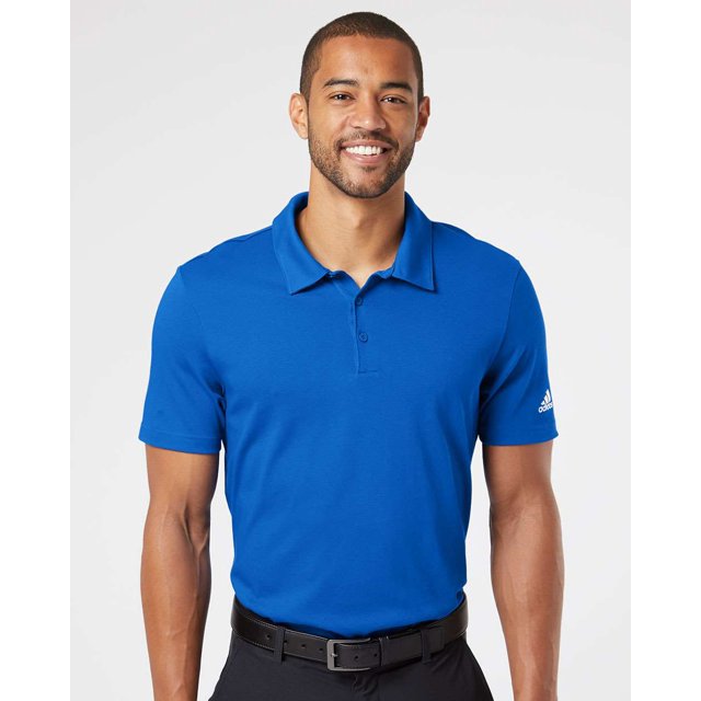 Cotton Blend Polo, M, Collegiate Royal