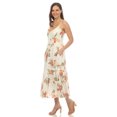 thumbnail image 2 of White Mark Robe Maxi à Imprimé Floral à Col en V pour Femmes, 2 of 6