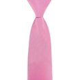thumbnail image 2 of ORUYROP Men's Ties Solid Pure Color Plain Formal Black Ties For Men, 2 of 5