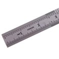 thumbnail image 4 of 15/20/30cm Double Side Scale Steel Straight Ruler Measuring Tool English/Metric 15cm, 4 of 6