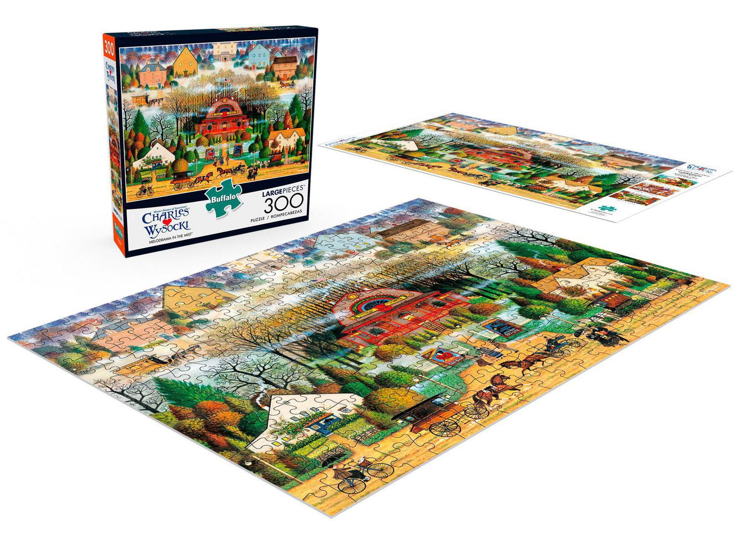 Buffalo Games - Le puzzle Charles Wysocki - Melodrama in the Mist - en 300 pièces