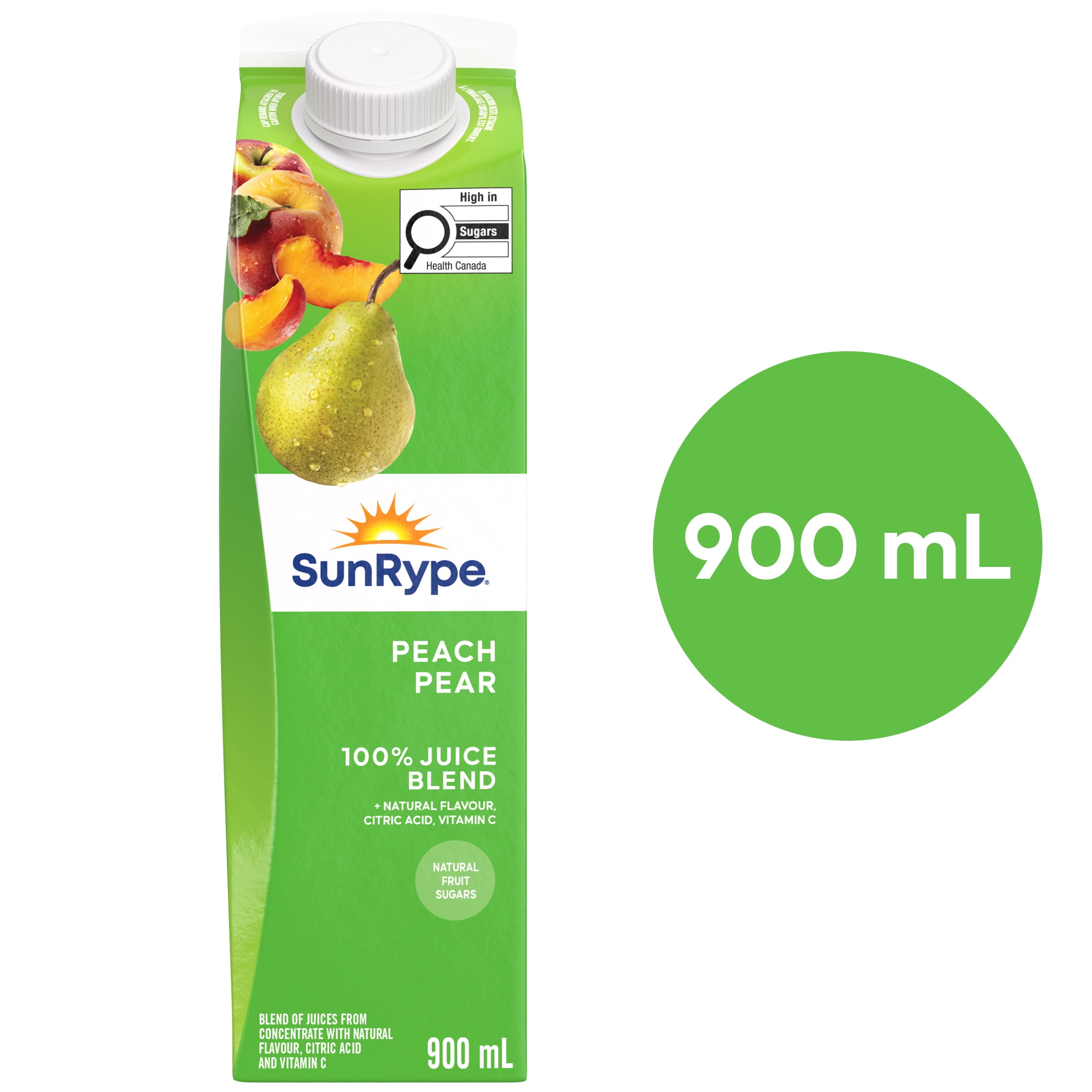 SunRype Peach Pear Juice 900 ml