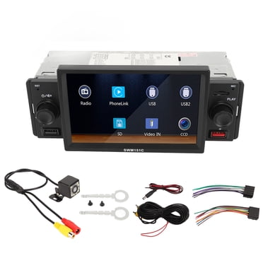 Récepteur Radio pour Voiture, Stéréo de Voiture à un Seul Din Stéréo de Voiture à un Seul Din Stéréo de Voiture Méticuleusement Conçu