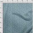 thumbnail image 3 of oneOone Rayon Dusty Blue Fabric Travel Fabric For Sewing Printed Craft Fabric By The Yard 56 Inch Wide, 3 of 4
