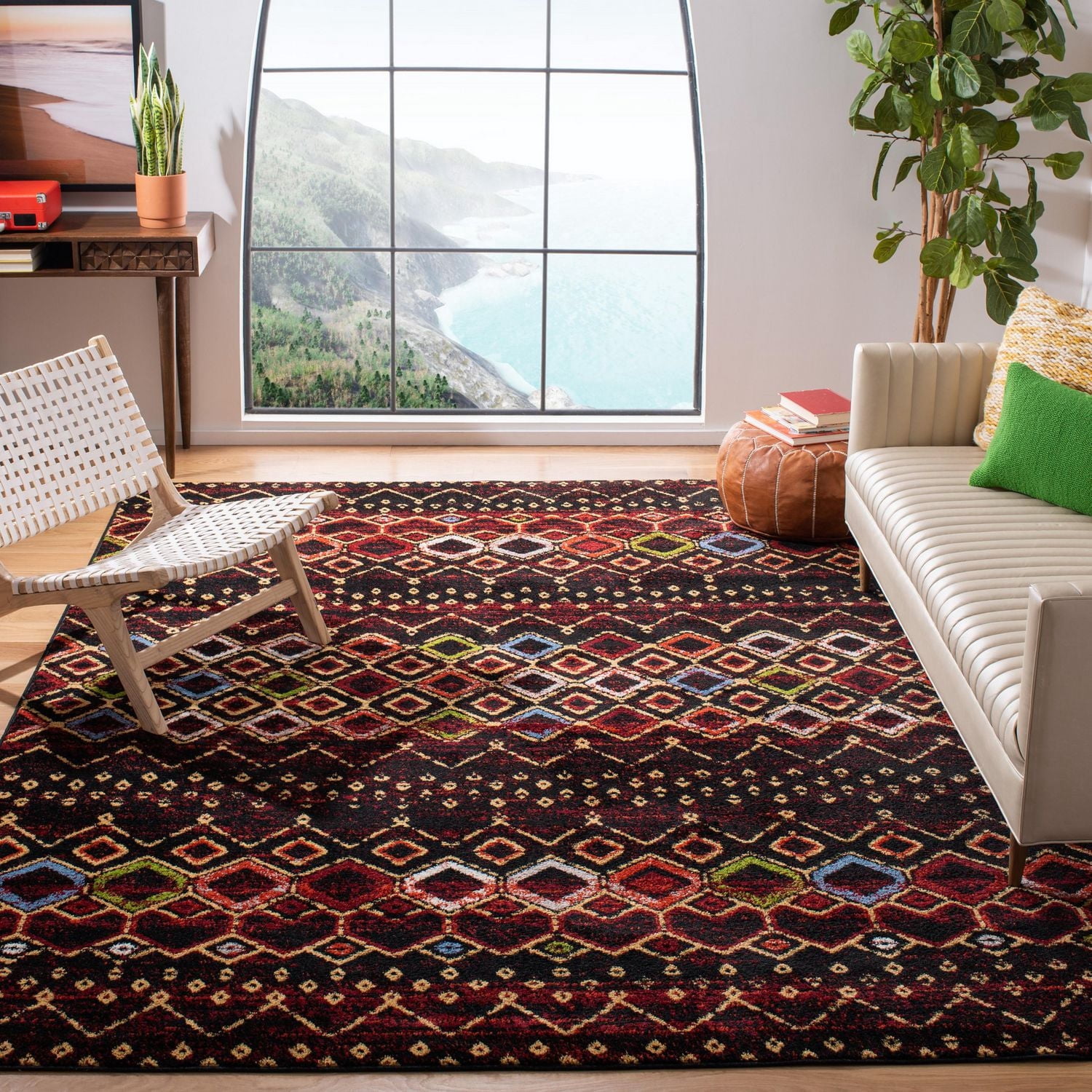 SAFAVIEH Amsterdam Gladwin Tapis Géométrique
