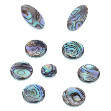 Loewten Saxophone Abalone Shell, Saxophone Key Button, 3 Different Size For Alto Tenor Saxophones Soprano