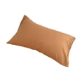 thumbnail image 2 of YIMWNYI Japanese Style Unprinted Pillowcase, Washed Pillow Cover, Polyester Pillowcase, Solid Color Minimalist Bedding, Skin-Friendly Breathable Pillowcase, Fade-Resistant & Pilling-Free Pillowcase, 2 of 6