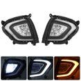 thumbnail image 3 of Drl Daytime Running Light Led Daytime Running Light Car Daytime Running Lamp LED Daytime Running Lights 6000-6700K Fit For  Creta IX25 2017-2018, 3 of 8