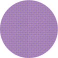 thumbnail image 1 of Ahgly Company Machine Washable Indoor Round Transitional Bright Lilac Purple Area Rugs, 7' Round, 1 of 7