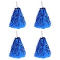 thumbnail image 1 of EeaseCA 4pcs Cheerleader Pom Poms Cheerleading Cheering Props for Sports Game Dance Party, 1 of 7