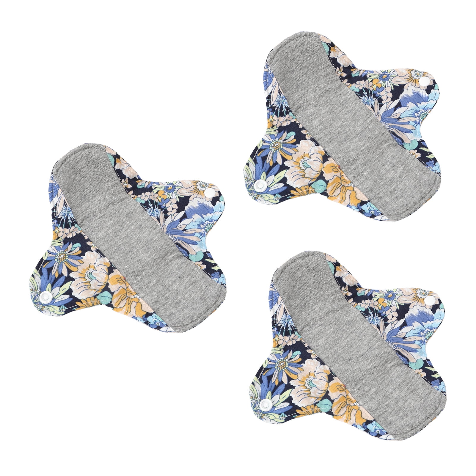 Washable Feminine Pads for Comfortable & Skin Friendly Periods, Leakage Proof, Strong Absorbent, Breathable, Reusable Cotton Pads