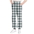 thumbnail image 2 of Cowsor Girls Graphic Print Sweatpants Athletic Drawstring Joggers Cute Track Pants with Pockets for Kids, 2 of 6