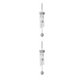 thumbnail image 3 of mmirethe Multiple Styles And Colors Wind Chimes For Wide Application Unique Style Wind Chime Pendant gray锛坮oundwood锛?2Set, 3 of 6