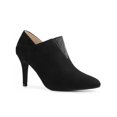 thumbnail image 1 of Unique Bargains Women's Rhinestone Stiletto Heel Ankle Booties Black (Size 9.5), 1 of 8