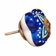 thumbnail image 2 of KNOB-IT VINTAGE HANDPAINTED CERAMIC KNOBS (8 Pack) K000001, 2 of 3