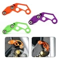 thumbnail image 3 of Motorcycle Bikes Modified Oil Pipeline Brake Line Clamp Protect Aluminum Alloy Green, 3 of 4