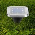 thumbnail image 4 of 4pcs 8LED Lumière Solaire Enterrée sous la Lampe de Sol Extérieur Chemin Jardin Décor, 4 of 13