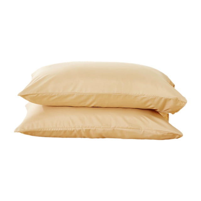 RoamHome 2-Pack Pillow Cases 18x29.5 Inches - Ultra Soft Brushed Microfiber Pillow Covers with Envelope Closure, Shrink & Fade Resistant Standard Size Pillowcase Set (8 Colors)Breathable.
