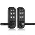 thumbnail image 1 of VEVOR Mechanical Keyless Entry Door Lock, 14 Digit Keypad, Water-proof Zinc Alloy, Double-sided Embedded Outdoor Gate Door Locks Set with Keypad and Handle, Easy to Install, for Garden, Garage, Yard, 1 of 9