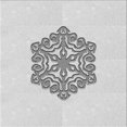 thumbnail image 1 of Ahgly Tapis d'Intérieur Lavable en Machine Carré Transitionnel Gris Platine, 8 Pieds Carré, 1 of 7