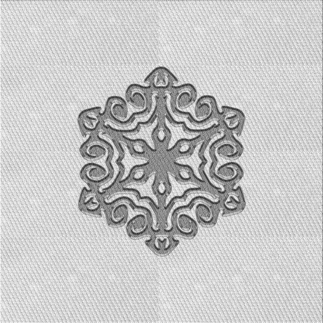 Ahgly Tapis d'Intérieur Lavable en Machine Carré Transitionnel Gris Platine, 8 Pieds Carré
