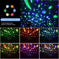 thumbnail image 4 of XYCCA Night Lighting Lamp, Modern Star Rotating Projection, Romantic Star Projector Lamp for Kids, USB Rechargeable & Remote Control, Gifts for Kids,Bedroom(White), 4 of 6