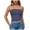 Navy, variant on AKOEE Tube Top for Women Strapless Slim Fit Soft Stretchy Bandeau Tees Y2k Going Out Blouses (XL, White)