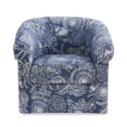 thumbnail image 4 of McRae Swivel Club Chair, Blue, 4 of 7