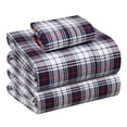thumbnail image 1 of RUVANTI 100% Cotton Twin Sheets, Percale Weave Twin Sheet Set, Prussian, 1 of 5