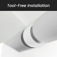 thumbnail image 4 of 6" Inch Plastic Duct Pipe Connectors - Round Male Fit Flexible Ducting Extension - Hose Work - Dryer Vent Extension - Inline Air and Water Flow Extraction Pipe Lines, 4 of 8