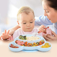 thumbnail image 3 of Baby Plate Set, Newstyle Silicone Baby Plate Set With Suction Cup, Baby, 3 of 5