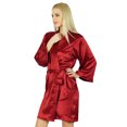 thumbnail image 2 of Bimba Robe de Demoiselle d'Honneur pour Femmes, Courte, Florale, en Coton, pour la Préparation, 2 of 6