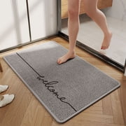 Dvkptbk Bathroom Rugs, Soft and Absorbent Bath Mat for Bathroom, Kitchen Non Slip, Quick Dry, Machine Washable Bath Rugs for Floor, Tub and Shower, Bathroom Home Decor Accessories