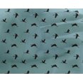 thumbnail image 4 of oneOone Georgette Viscose Fabric Stork Bird Print Sewing Fabric BTY 42 Inch Wide, 4 of 4