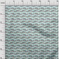 thumbnail image 2 of oneOone Polyester Lycra Fabric Fish Block Print Sewing Fabric BTY 56 Inch Wide, 2 of 4