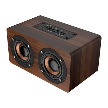 Portable Subwoofer,Wood Bluetooth Speaker Subwoofer Stereo Subwoofer Loudspeaker Subwoofer Next-Gen Design