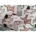 thumbnail image 5 of oneOone Cotton Cambric White Fabric Dog Cartoon Sewing Craft Projects Fabric Prints By Yard 42 Inch Wide-8L, 5 of 5