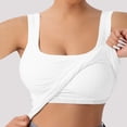 thumbnail image 2 of Yuyuzo Womens Tank Top Ribbed Knit Sleeveless Racerback V Neck Spaghetti Strap Cropped Tops Layering Tees, 2 of 7