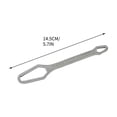 thumbnail image 2 of Self-Tightening Adjustable Wrench | Multi-Functional Ratcheting Spanner Tool for Home Repair, Auto, and Mechanical Maintenance | 8mm to 22mm Jaw Size | Chrome Vanadium Steel Construction, 2 of 4