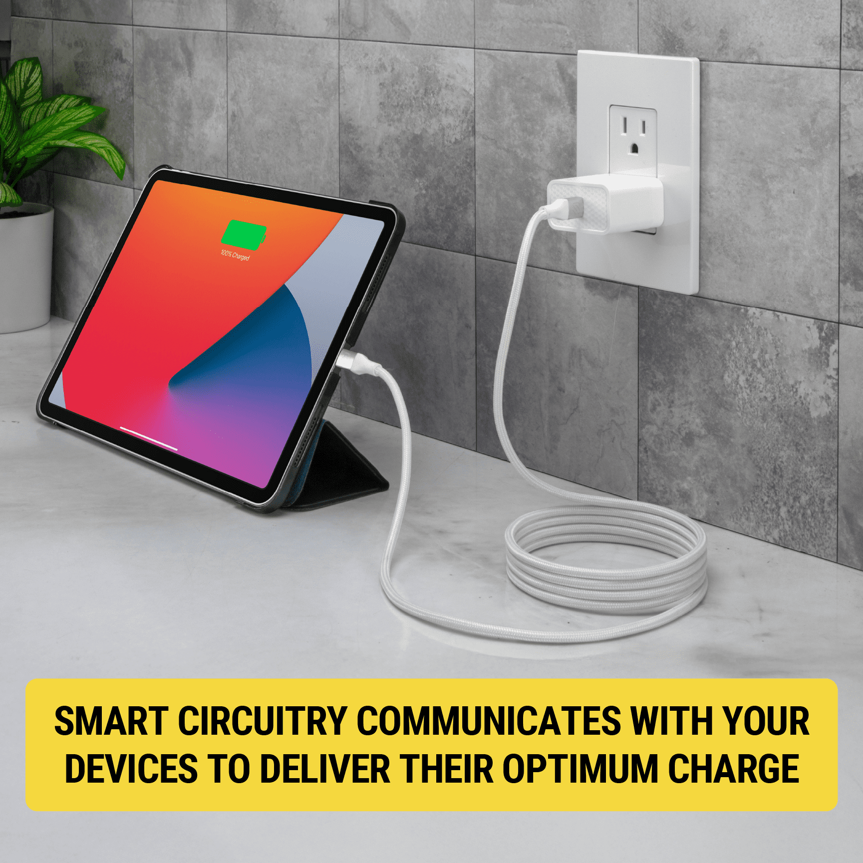 Scosche Adaptateur de fiche murale SHPDC20WT-2PRP Power Volt 20 W à recharge rapide USB-C, blanc, paquet de 2