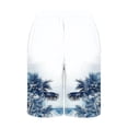 thumbnail image 5 of RKSTN Swim Shorts for Mens Coconut Tree Print Extra Plus Size Color Blocking Elastic Waist Drawstring Casual Versatile Beach Vacation Surf Shorts with Pockets, 5 of 5