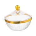 thumbnail image 3 of jifeng Countertop Fruit Bowl with Lid Fruit Basket for Kitchen Counter Fruit Snacks Round L, 3 of 9