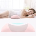 thumbnail image 4 of Cagogo Memory Foam Lumbar Support Pillow, Ergonomic Back Cushion for Office Chair Car Seat, Contoured Lower Back Pain Relief Pillow, Orthopedic Bed Wedge Pillow for Sleeping Sitting Posture Support, 4 of 7