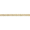 thumbnail image 3 of 14k Yellow Gold 20 Inch 4.5mm Concave Anchor Chain Necklace Pendant Charm, 3 of 9