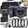 thumbnail image 1 of Ultimaxx Essential Sony a6700 with 16-50mm Lens Bundle - Includes: 64GB Extreme Memory Card, Replacement Battery (2500mAh) & More (26pc Bundle), 1 of 8
