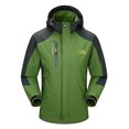 thumbnail image 1 of SBYOJLPB Men's Color Blocked Fleece Pocket Detachable Zipper Outdoor Jacket, 1 of 2