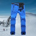 thumbnail image 4 of Milaget Womens Ski Pants Softshell Thick for Travel Hiking blue, 4 of 9
